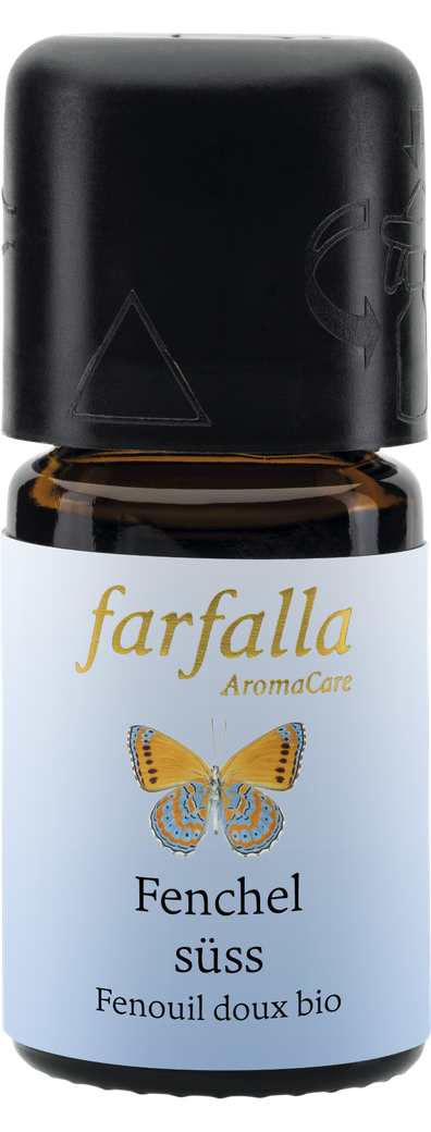 FARFALLA Fenouil doux Huile essentielle Bio Grand Cru 5ml FARFALLA Fenouil doux Huile essentielle Bio Grand Cru 5ml
