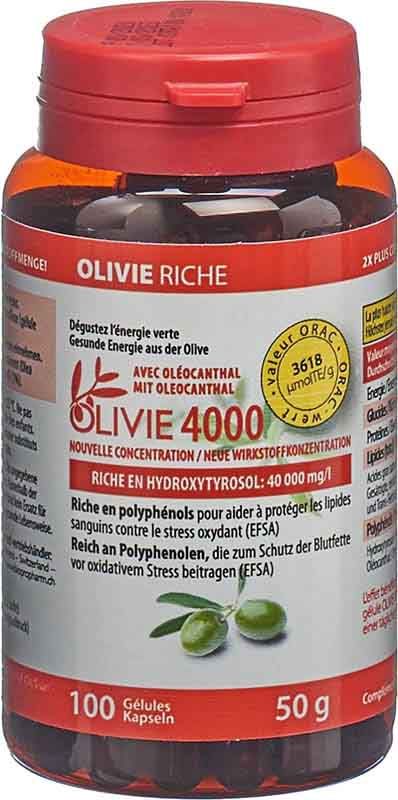 OLIVIE Force 500 mg gélules végétale 100 pièces