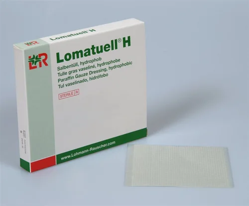 LOMATUELL H Compresses imprégnées de pommade, stériles, 10 x 30 cm, 10 pièces