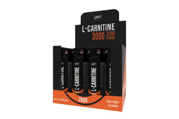 QNT L-Carnitine Shot 3000 mg 12 x 80ml