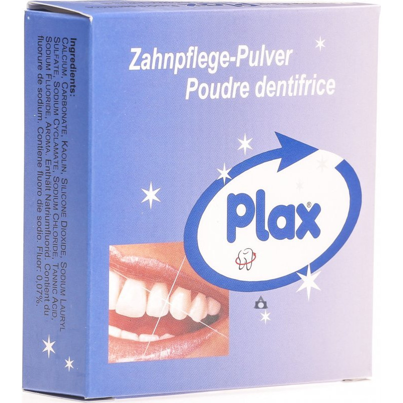 PLAX poudre pour soins dentaires boîte 55g