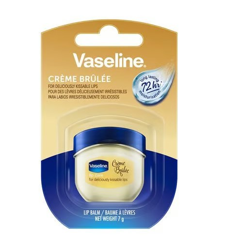 Vaseline Lip Balm Mini Jar Crème Brûlée 7g