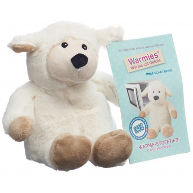 Warmies Minis peluche chauffante mouton beige Warmies Minis peluche chauffante mouton beige