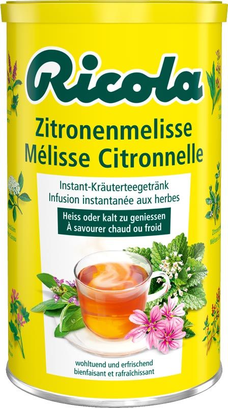 Ricola Thé instantané mélisse citronnée Ds 200g Ricola Thé instantané mélisse citronnée Ds 200g