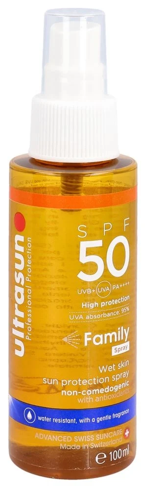 Ultrasun Family Wet Skin SPF50 Spr 100ml
