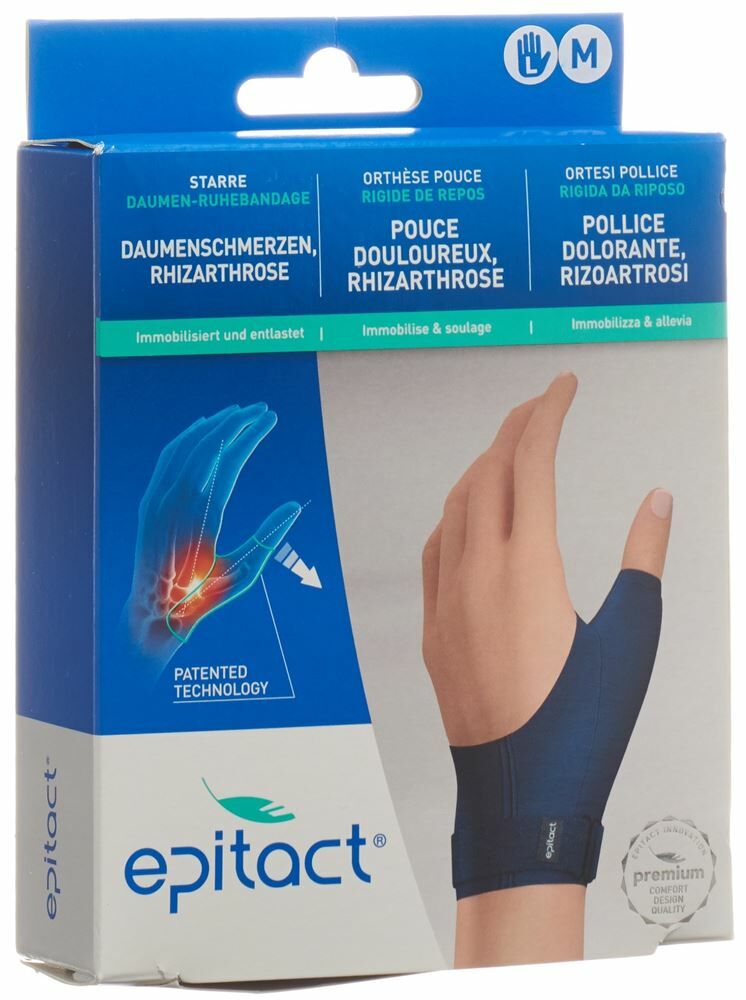 EPITACT® bandage de repos rigide pour le pouce M gauche