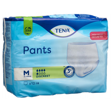 TENA Pants discreet M 12 pièces
