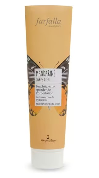 FARFALLA Lotion pour le corps Mandarine 150ml FARFALLA Lotion pour le corps Mandarine 150ml