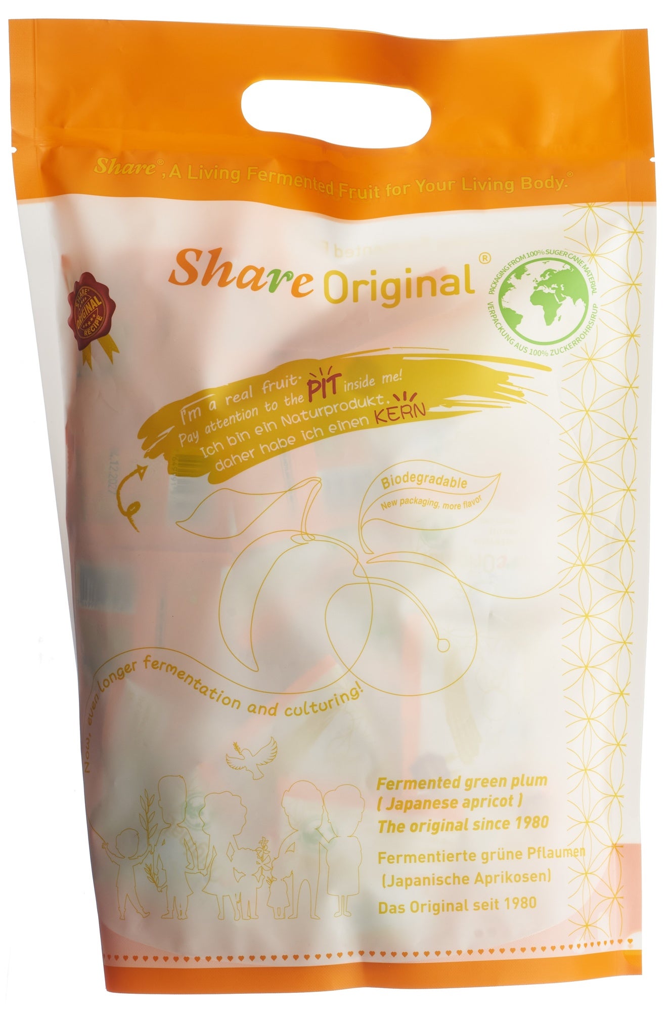 Share ORIGINAL Prune verte/abricot japonais fermenté 500g Share ORIGINAL Prune verte/abricot japonais fermenté 500g