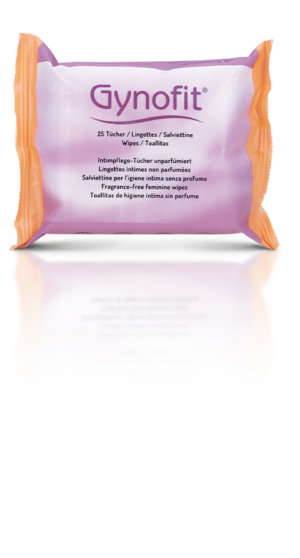 Lingettes d'hygiène intime Gynofit non parfumées 25 pièces
