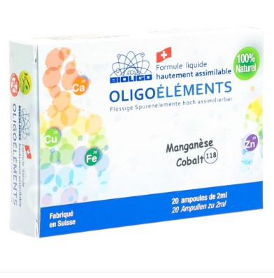BIOLIGO Manganèse 20 Amp 2ml