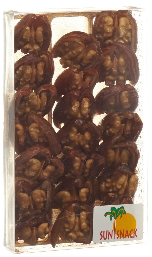 Sun Snack dattes aux noix série de 3 Pet 200g