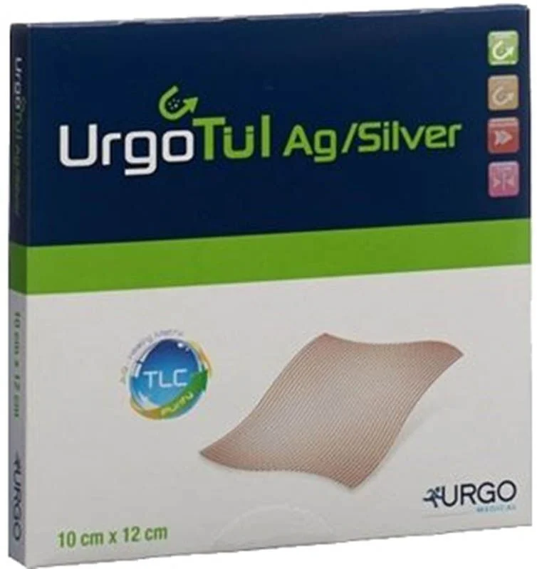Urgotul Silver Wundauflage 10 x 12 cm 10 Stück