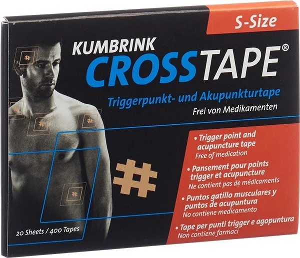 CROSSTAPE® Schmerz Akupunktur Tape S 400 pièces