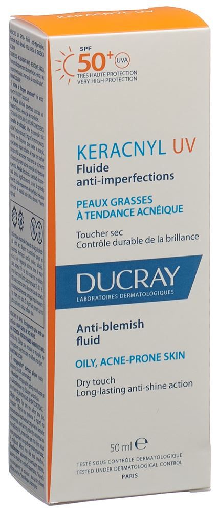 DUCRAY KERACNYL Fluide UV SPF50+ Tb 50ml