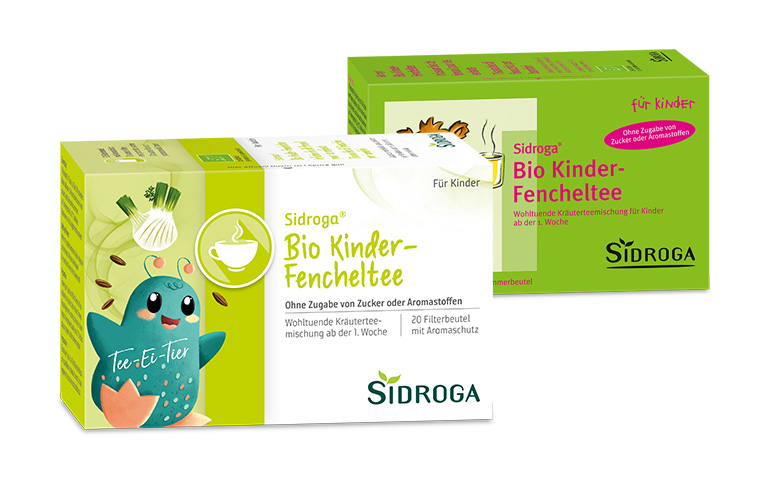 SIDROGA Tisane au fenouil bio pour enfants 20 pièces SIDROGA Tisane au fenouil bio pour enfants 20 pièces