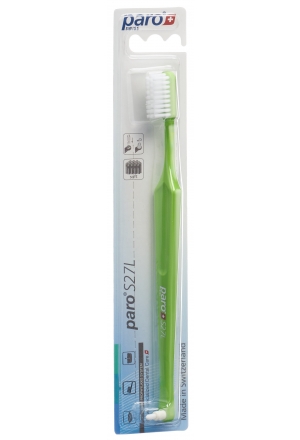 Brosse à dents PARO S27L soft 3 rangées avec Interspace Brosse à dents PARO S27L soft 3 rangées avec Interspace