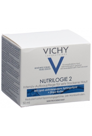 Vichy Nutrilogie 2 Crème peau très sèche 50ml Vichy Nutrilogie 2 Crème peau très sèche 50ml