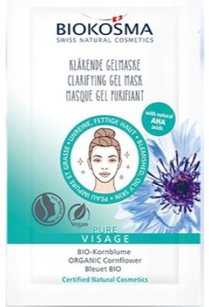 BIOKOSMA PURE Visage Masque gel clarifiant 10 x 7ml