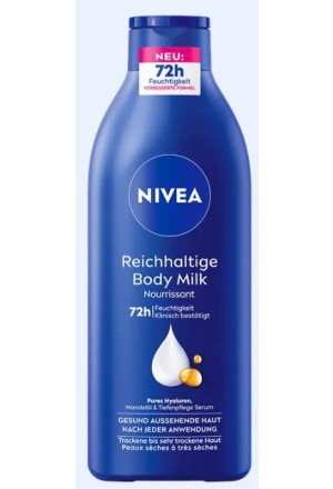 Nivea Lait riche pour le corps (n) Fl 625ml Nivea Lait riche pour le corps (n) Fl 625ml