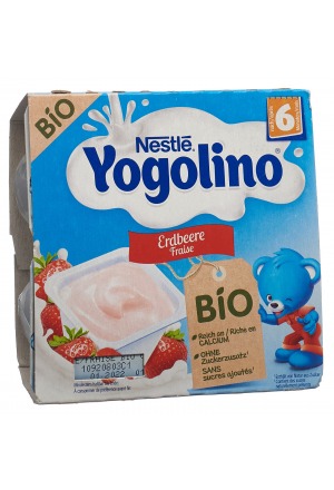 Nestlé Yogolino Bio Fraise 4 x 90g