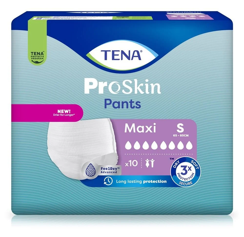 Tena Pants Maxi S 65-85cm 10 pièces