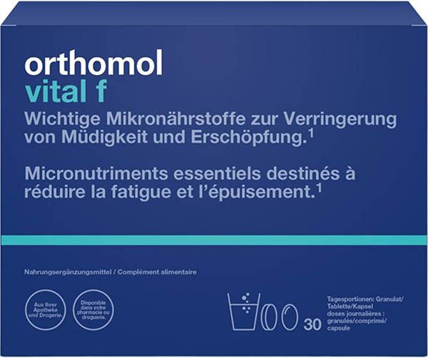 Orthomol Vital f Gran 30 pièces