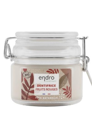 ENDRO dentifrice nat baies rouges verre 100ml