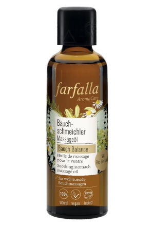 FARFALLA Huile de massage fl 75ml pour le ventre FARFALLA Huile de massage fl 75ml pour le ventre