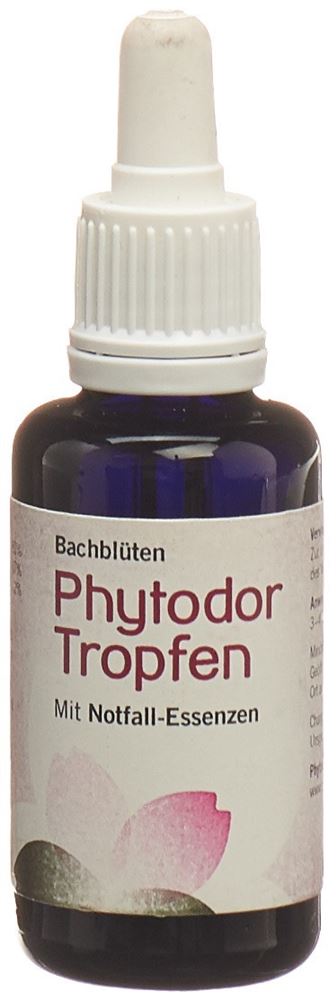 PHYTODOR Fleurs de Bach gouttes de secours fl 30ml PHYTODOR Fleurs de Bach gouttes de secours fl 30ml