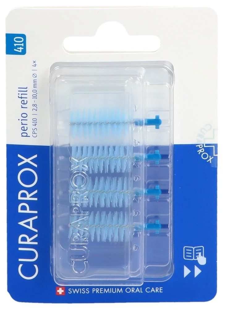 Curaprox CPS 410 Perio refill 4tx bleu ciel