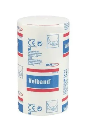 VELBAND Bande d'ouate de rembourrage 7.5cmx2.75m 12 pièces