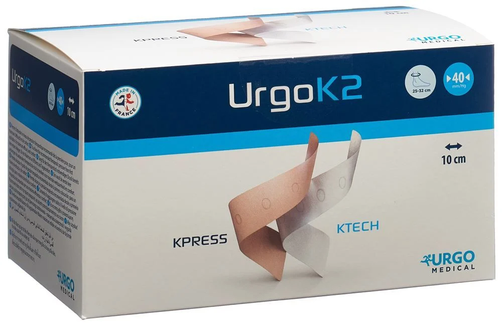 Urgo K2 Système de compression 2 couches 25-32cm/10cm Urgo K2 Système de compression 2 couches 25-32cm/10cm
