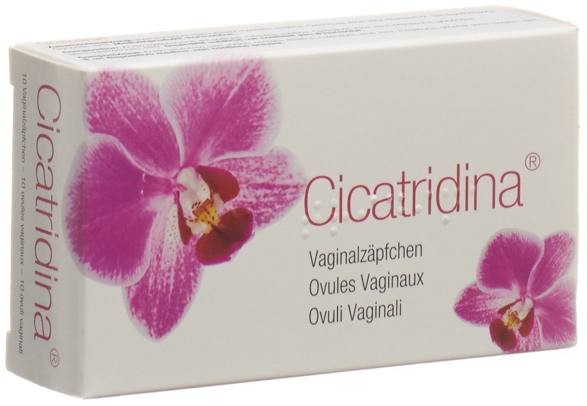 Suppositoires vaginaux Cicatridina 10 pièces