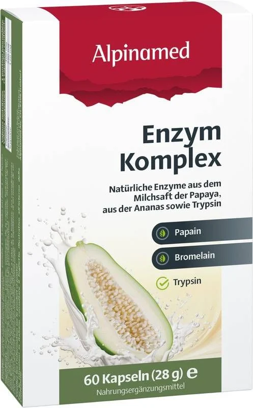 ALPINAMED Complexe enzymatique gélules 60 pièces ALPINAMED Complexe enzymatique gélules 60 pièces