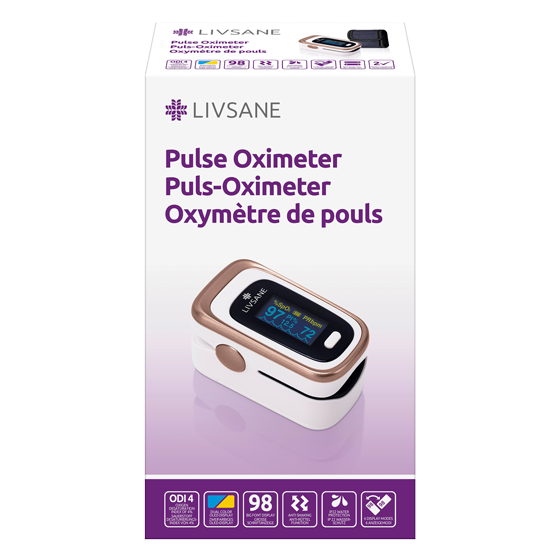 Livsane Oxymètre de pouls Livsane Oxymètre de pouls