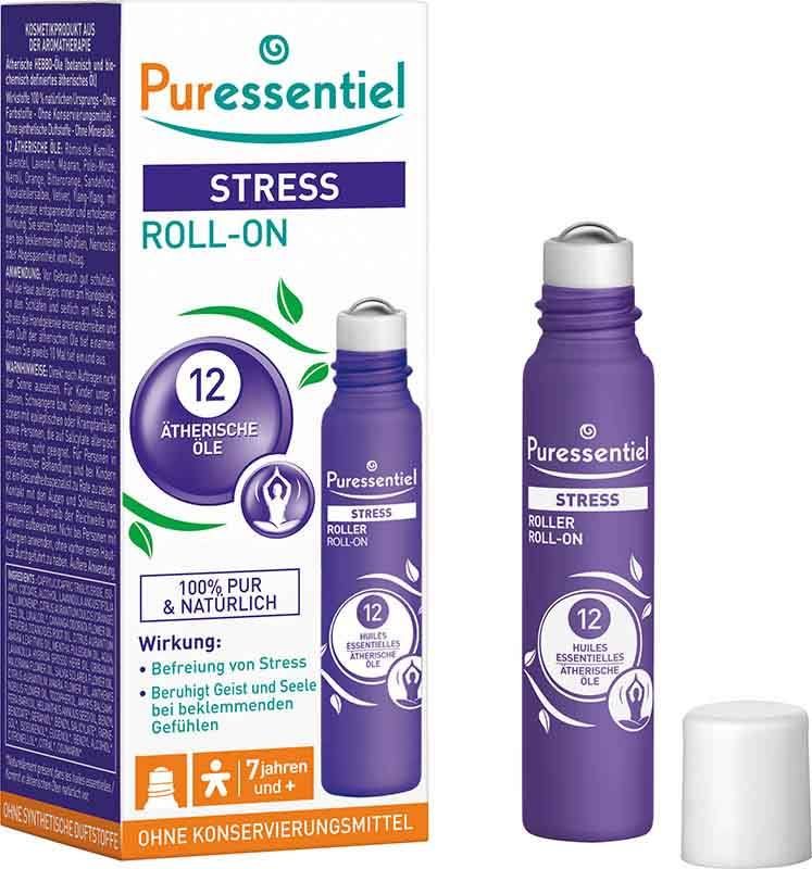 Puressentiel Stress Roll-On aux 12 huiles essentielles Fl 5ml Puressentiel Stress Roll-On aux 12 huiles essentielles Fl 5ml