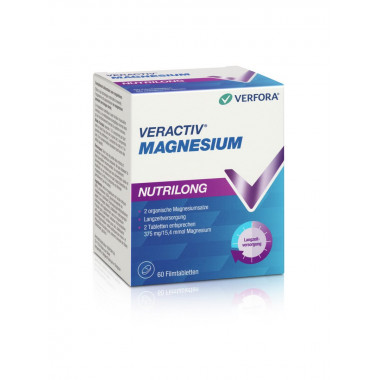 Veractiv Magnésium Nutrilong comprimés 60 pièces