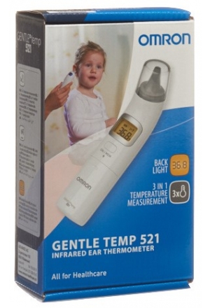 Thermomètre auriculaire Gentle Temp 521 d'Omron