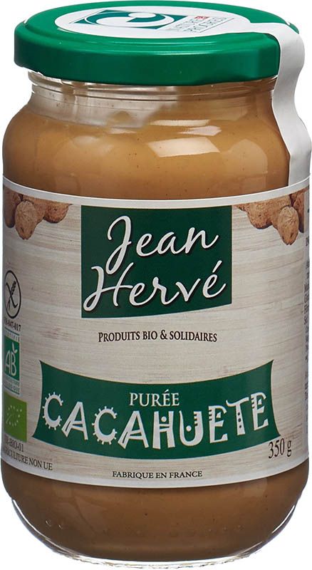 Purée d'arachides fine Jean Hervé 350g