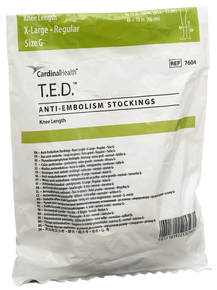 Ted Bas longueur genou XL normal 1 paire