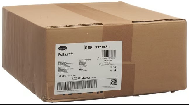 Bande d'Ouate Rolta Soft 6cmx3m synthétique 50 pièces Bande d'Ouate Rolta Soft 6cmx3m synthétique 50 pièces