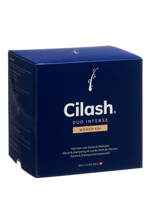 CILASH INTENSE Women 40+ Sérum&Shampoing DUO Élimination des cheveux CILASH INTENSE Women 40+ Sérum&Shampoing DUO Élimination des cheveux