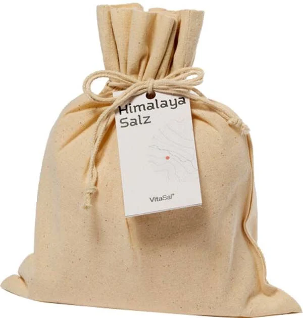 VITASAL Sel cristallisé Himalaya fin sachet en lin Btl 1000g