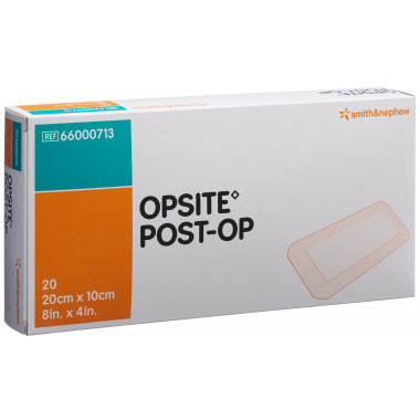Pansement film Opsite Post OP 20x10cm stérile 20 Btl