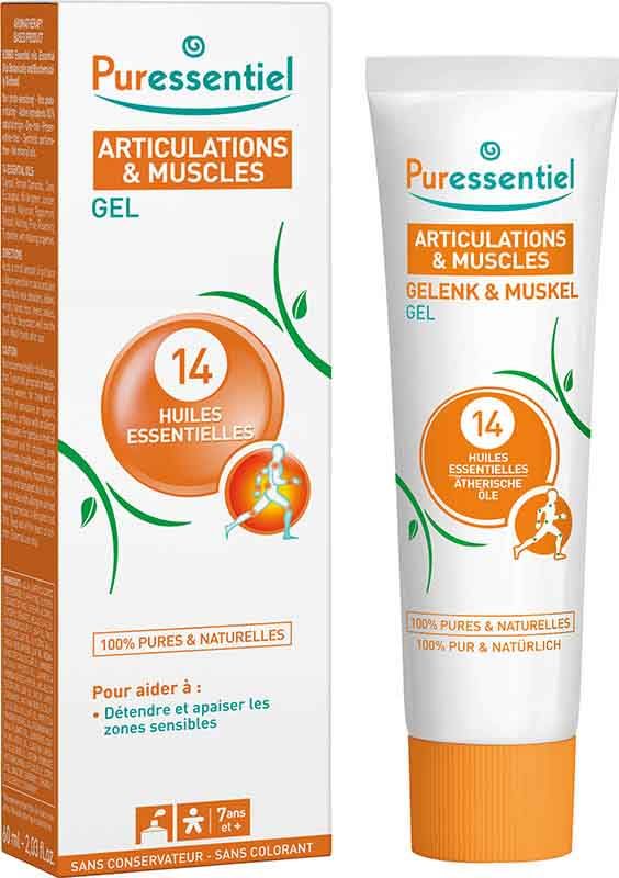 Puressentiel Gel Articulation & Muscle 14 huiles essentielles 60ml Puressentiel Gel Articulation & Muscle 14 huiles essentielles 60ml