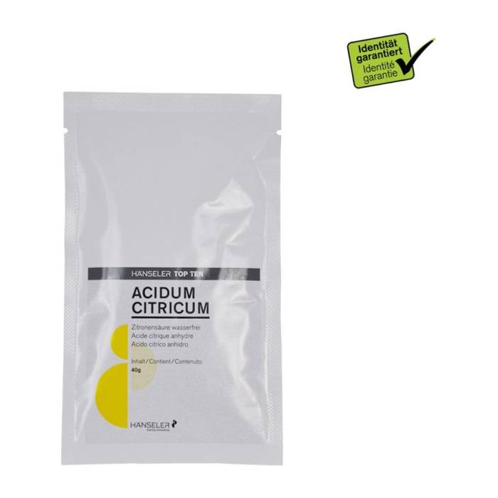 Top Ten Acidum citricum en sachets 20 x 40g