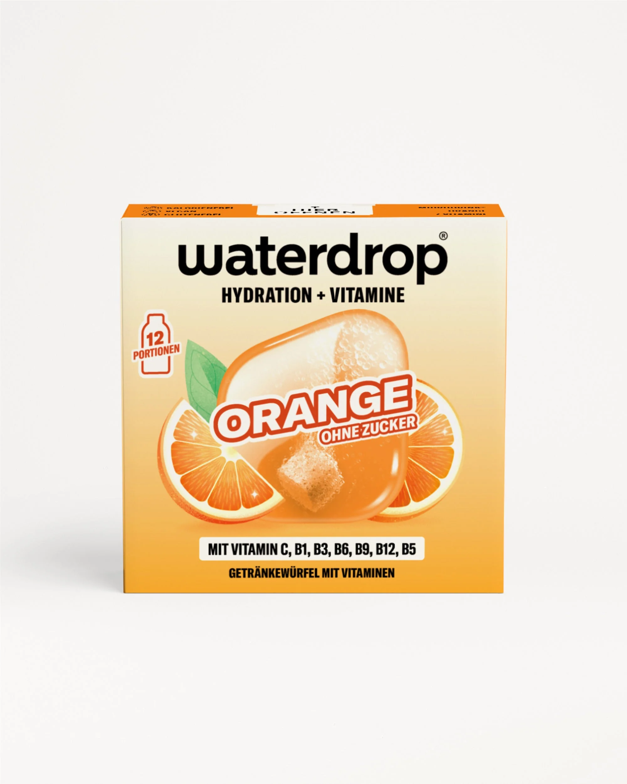 WATERDROP Orange sans sucre boîte 24g