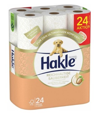 HAKLE Riche Propreté Rouleau Sh Butt 24 pièces