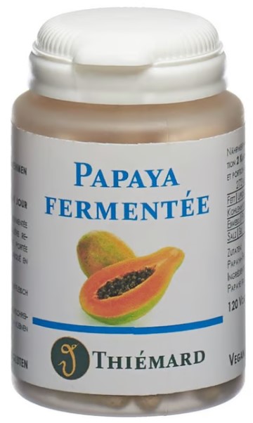 Thiémard Papaya Kaps 250 mg fermenté 120 pièces